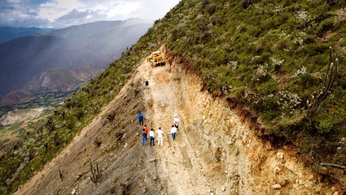 Huancabamba: GORE apertura trocha carrozable de 6 km que une El Faique con Sondorillo