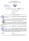 Vista preliminar de documento Resolución Directoral. N° 1007 - 2024 