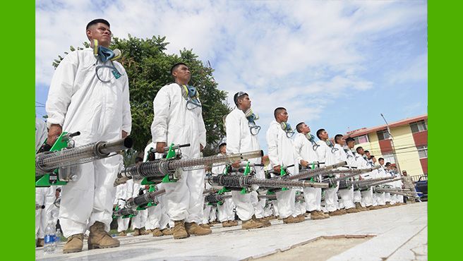 Minsa y Geresa Lambayeque unen fuerzas en la lucha contra el dengue en “Fumigatón” nacional