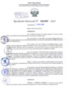Vista preliminar de documento Resolución Directoral. N° 1037 - 2024