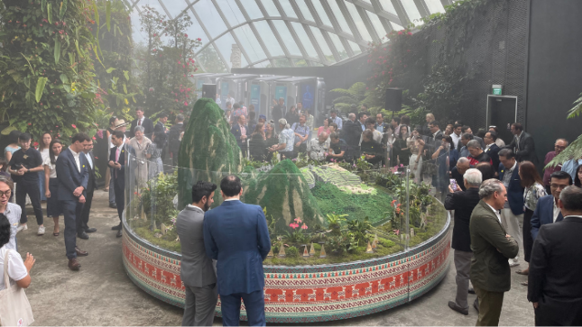  Más de un millón 600 mil personas visitaron la exhibición “Orquídeas de Machu Picchu” en Singapur