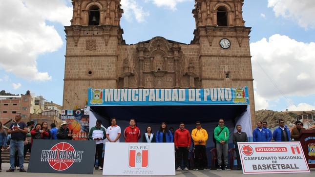 Con gran expectativa inauguraron el campeonato nacional de basketball U13 - Serie D en Puno