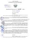 Vista preliminar de documento Resolución Directoral. N° 1030 - 2024 
