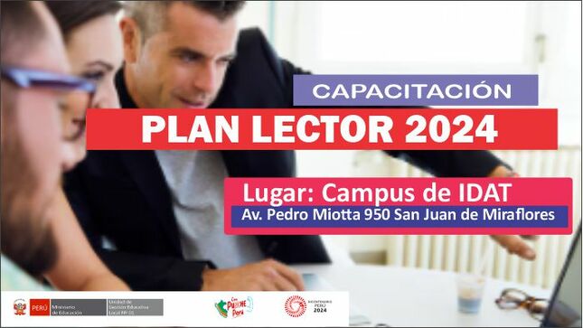 Capacitación y Presentación de Orientaciones del Plan lector 2024