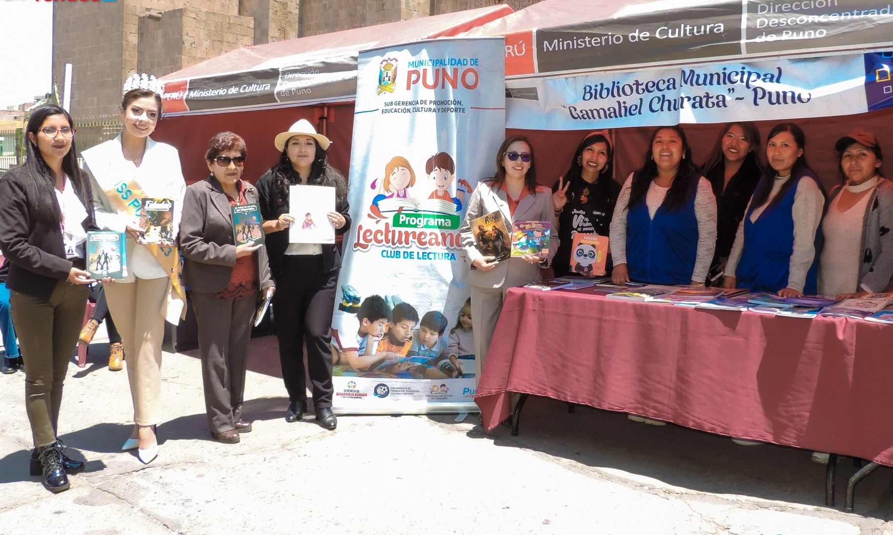 Concejo Municipal se une al impulso de la lectura en el 1er Festival del libro de literatura infantil y juvenil en Puno