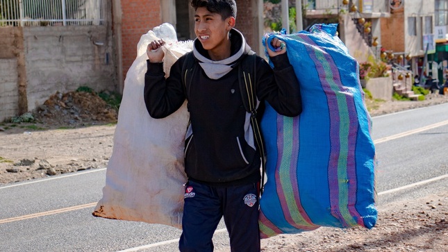 Programa Sumaq Ayni recolectó cerca de 5 toneladas de residuos aprovechables en diversos barrios de la ciudad Puno