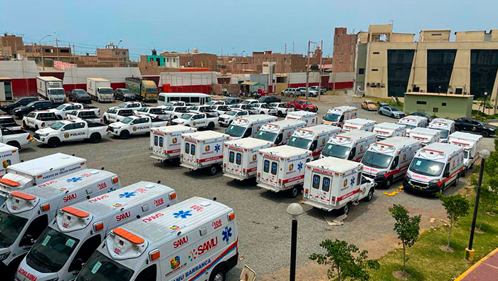 Rosa Vásquez entregará 25 nuevas ambulancias para la región Lima