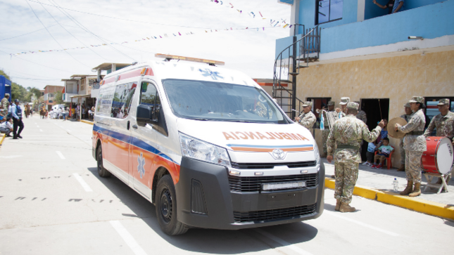 Foto Canoas de Punta Sal ya tiene su ambulancia municipal