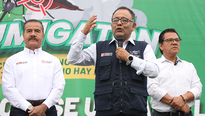 Lima norte: la Fumigatón contra el dengue interviene más de 1000 viviendas en Independencia