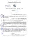 Vista preliminar de documento Resolución Directoral. N° 1015 - 2024