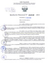 Vista preliminar de documento Resolución Directoral. N° 1016 - 2024 