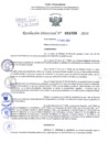 Vista preliminar de documento Resolución Directoral. N° 1020 - 2024 