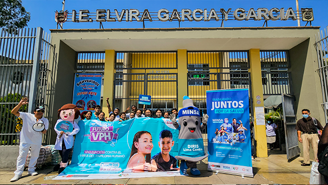 FOTO 3 Diris Lima Centro impulsa vacunación contra el VPH entre escolares de su jurisdicción