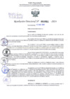 Vista preliminar de documento Resolución Directoral. N° 1051 - 2024