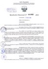 Vista preliminar de documento Resolución Directoral. N° 1063 - 2024 