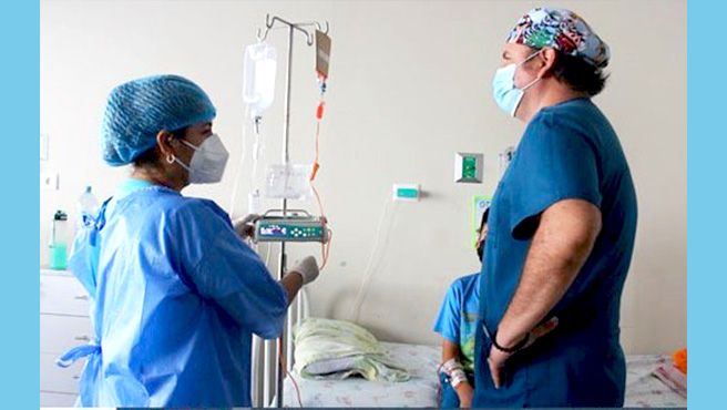 Trujillo: Hospital Belén da inicio al tratamiento con quimioterapias para pacientes oncológicos pediátricos