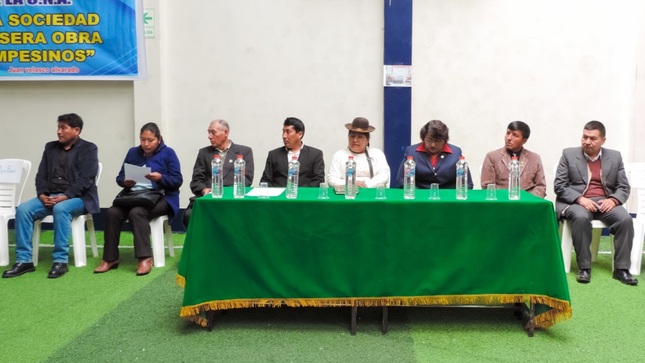 Concejo Municipal participó en el II Encuentro departamental de comunidades campesinas de Puno “Estrategia nacional de desarrollo rural"
