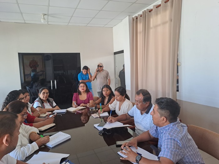 DRTPE PIURA SE REUNIO CON LA MUNICIPALIDAD DE TAMBOGRANDE