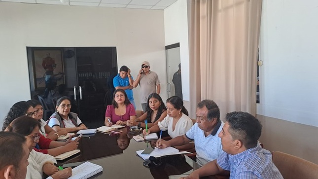 DRTPE PIURA SE REUNIO CON LA MUNICIPALIDAD DE TAMBOGRANDE