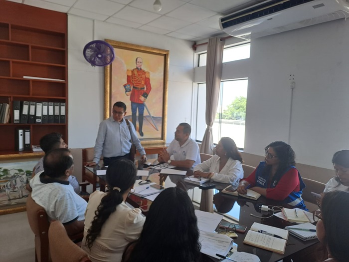 DRTPE PIURA SE REUNIO CON LA MUNICIPALIDAD DE TAMBOGRANDE