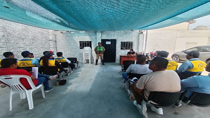 Se fortalece capacidades de los inspectores de transporte de la Municipalidad Provincial de Huaral