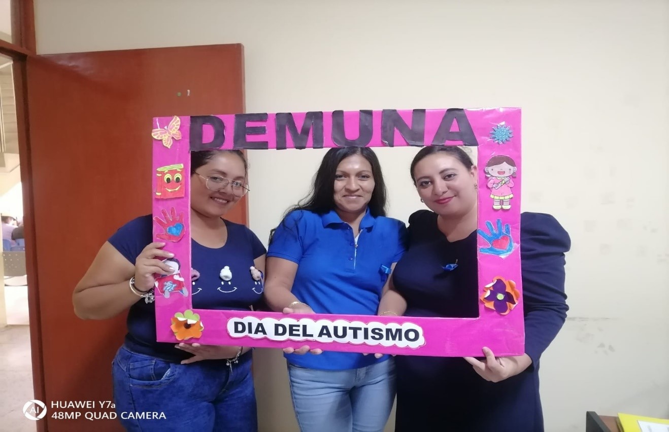 Personal Municipal se unió a celebración por El Día Nacional De La Concienciación Sobre El Autismo
