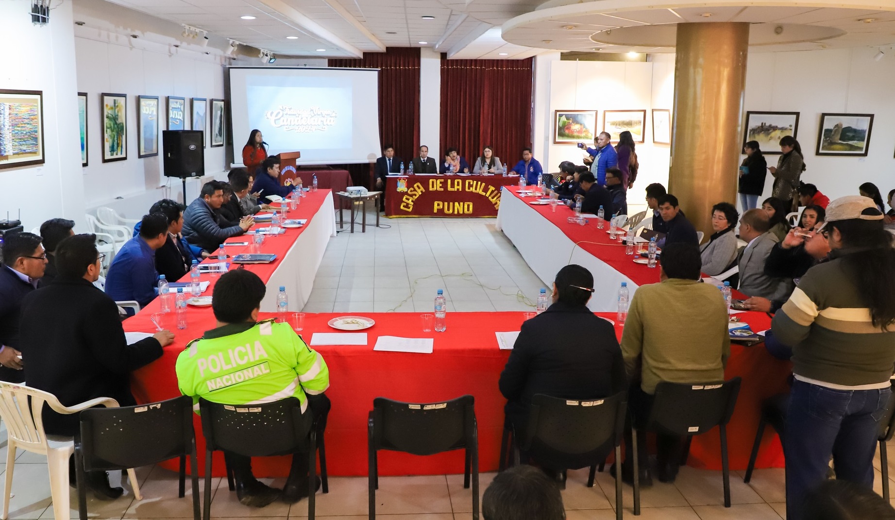 Municipalidad de Puno presentó plan operativo para la Festividad Virgen de la Candelaria ante Comité Multisectorial