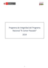 Vista preliminar de documento PROGRAMA DE INTEGRIDAD_PNACP