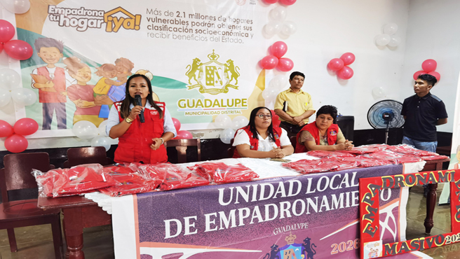 ¡Lanzamiento del Empadronamiento Masivo!