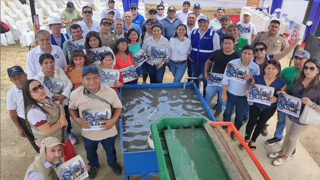 Inauguración de planta gravimétrica para la reducción del uso del mercurio en la Región de Piura