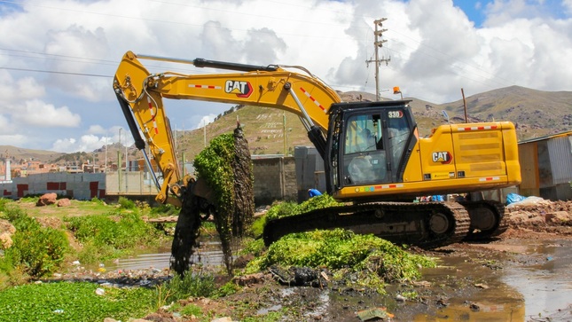 Continúan los trabajos de descolmatación de canales pluviales como parte del plan de prevención 