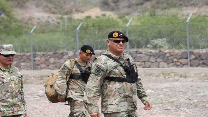 Jefe del Comando Conjunto supervisa en Pataz acciones militares