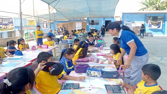 Festival de lectura "Huaral Lee" llegó al Centro Poblado Contigo Perú