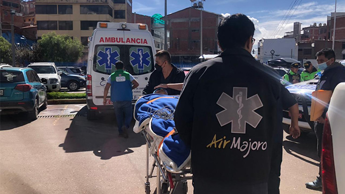 fotografía del traslado