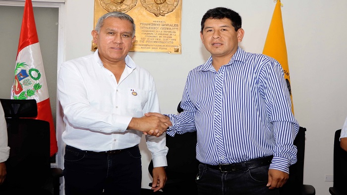 Se firma convenio de trasferencia de recursos financieros entre la MPH y la Municipalidad Distrital de Sumbilca