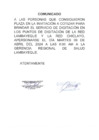 Vista preliminar de documento COMUNICADO
