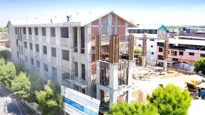 Chulucanas: Construcción del colegio Rosa Herencia Pimentel alcanza el 70% de avance