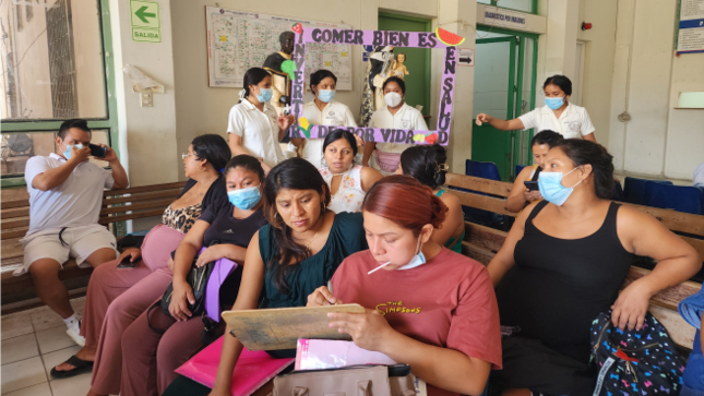 Como parte de las actividades por el Día Mundial de la Salud que se conmemoró recientemente