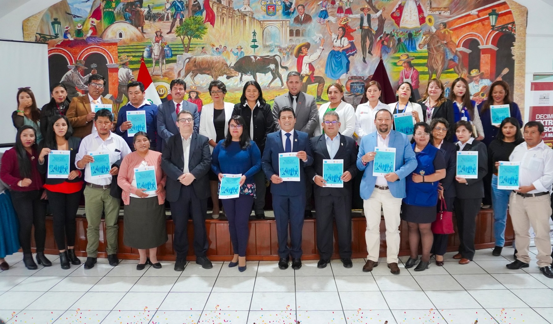 Alcalde de Puno Javier Ponce participa en audiencia Macroregional sur sobre derechos de las niñas, niños y adolescentes