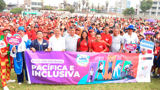 Minsa y el IPD celebran el “Día internacional de la Actividad Física” con campaña de salud integral