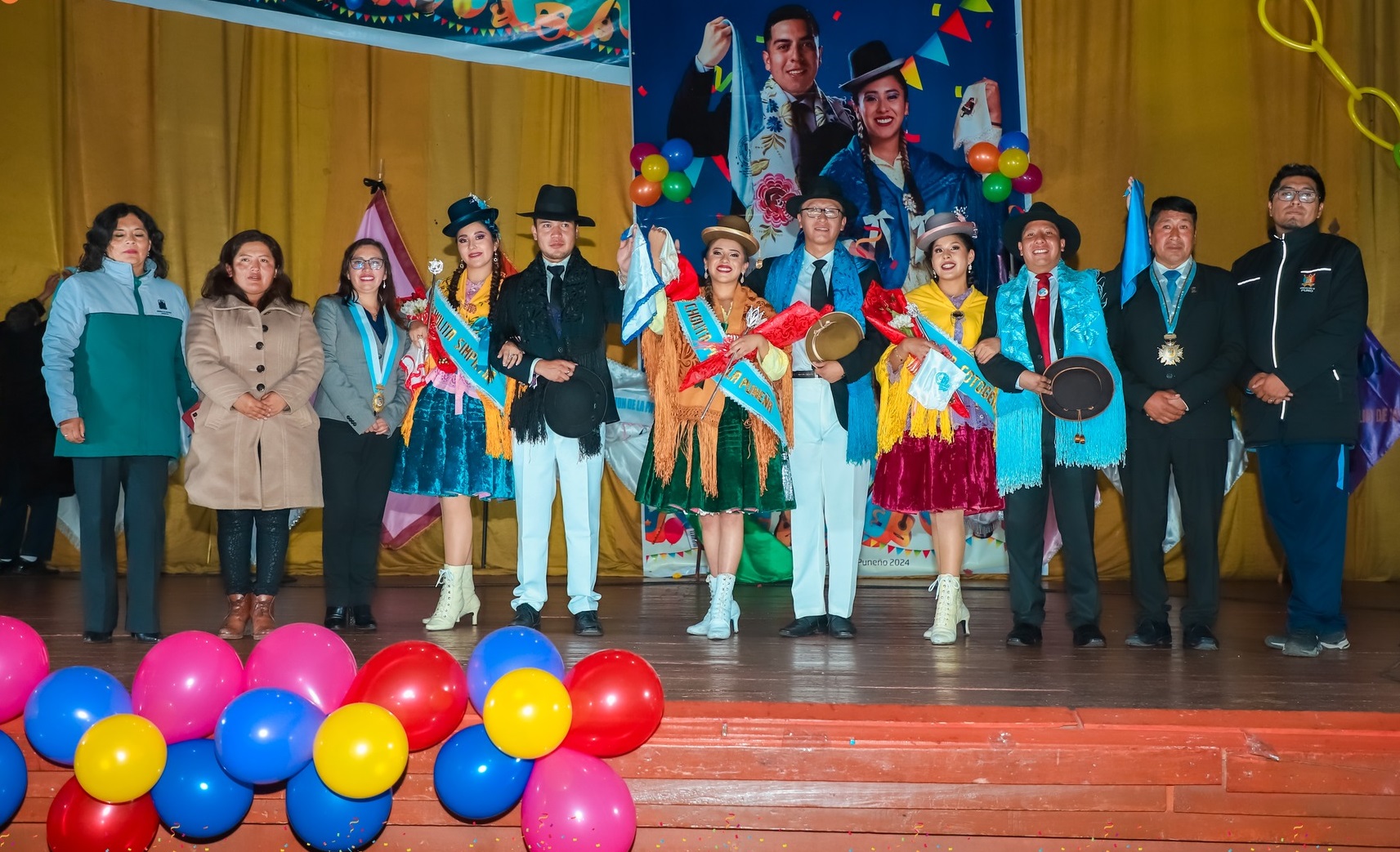 Belleza, elegancia y tradición se vivió en la elección de cholita pandilla 2024