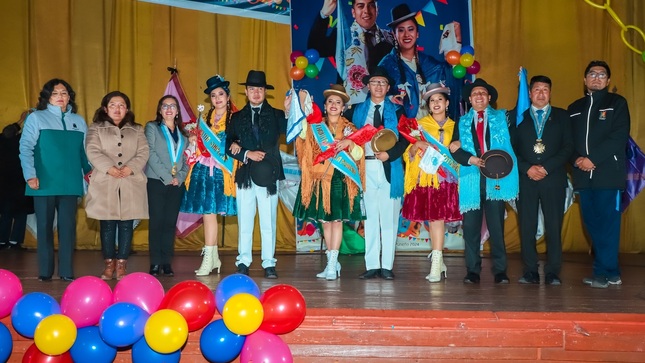 Belleza, elegancia y tradición se vivió en la elección de cholita pandilla 2024