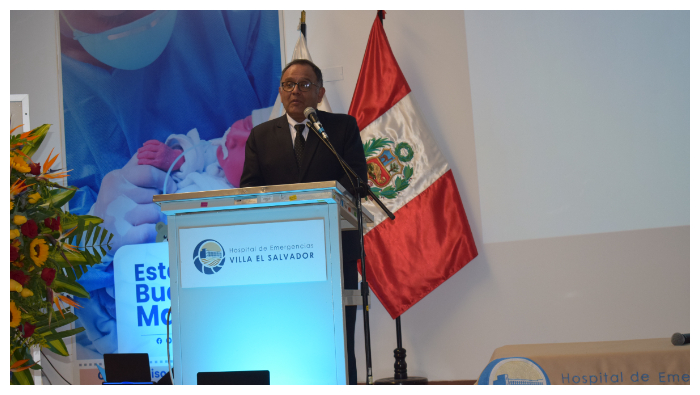 Dr. Carlos Urbano Durand asistió al 8° Aniversario de creación del Hospital de Emergencias Villa El Salvador (HEVES). 