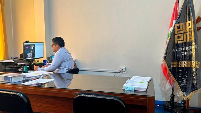 sala de audiencia