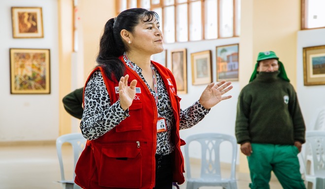 PERSONAL DE LIMPIEZA Y PARQUES Y JARDINES PARTICIPAN EN TALLER SOBRE LA PREVENCIÓN DE LA VIOLENCIA A LA MUJER Y LOS INTEGRANTES DEL GRUPO FAMILIAR.