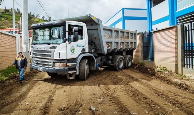 MUNICIPALIDAD DE SAN JERÓNIMO REINICIA CON LOS TRABAJOS DE MEJORAMIENTO DE EMPALME DE LOS CAMINOS VECINALES EN LOS CENTROS POBLADOS.