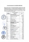 Vista preliminar de documento Acta de Recaudación de Ingresos mes de Marzo 2024