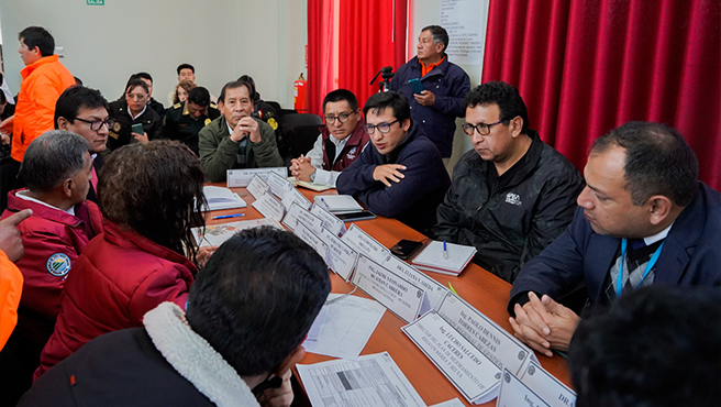 Corte Superior de Justicia Cusco participó en el ejercicio de simulación regional multipeligro 2024