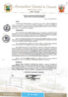 Vista preliminar de documento RESOLUCION DE ALCALDIA N° 043-2019-MDC-A