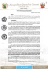 Vista preliminar de documento RESOLUCION DE ALCALDIA N° 039-2019-MDC-A